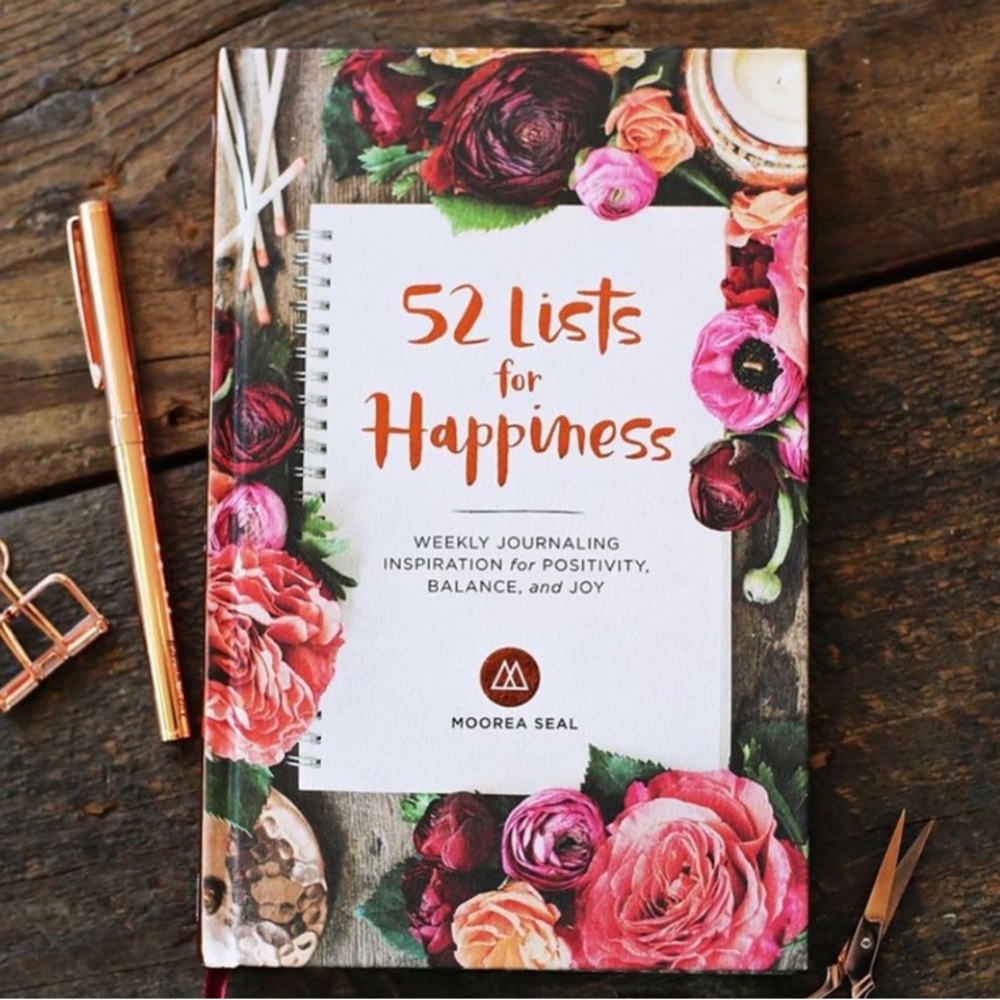 52 Lists for Happiness Journal-Brand New
